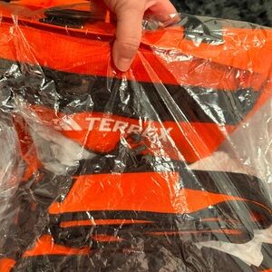 Adidas Terrex Orange Backpack with Black Accents